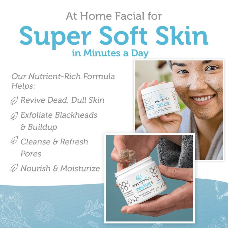 Face Exfoliation scrub - Revive+ Exfoliating Face Mask