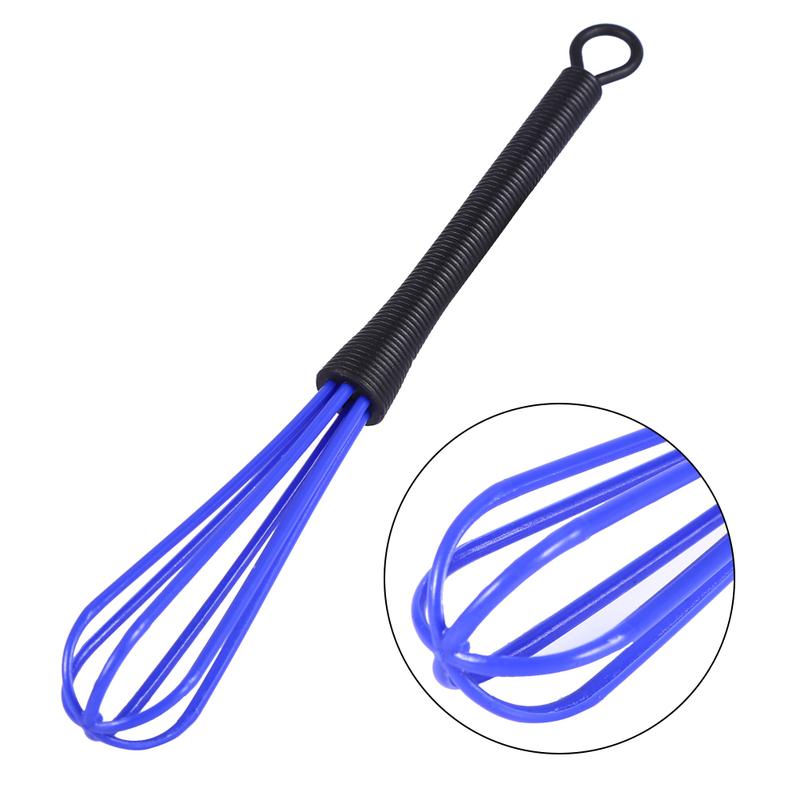 5PCS Plastic Salon Barber Hairdressing Hair Color Dye Cream Whisk Kitchen Balloon Mixer Tool