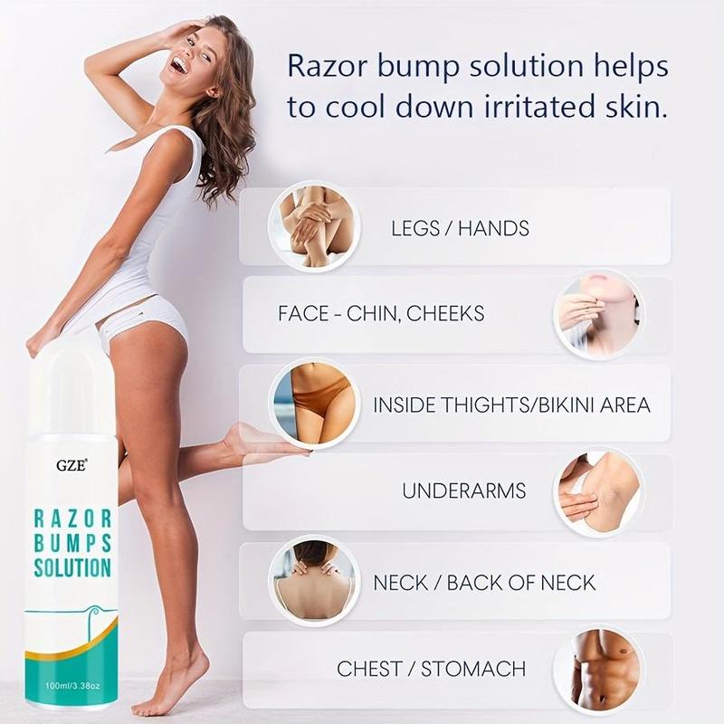 Razor Bumps Solution, Multifunctional Shaving Accessories for Face, Neck, Legs, Personal Care Products for Women and Men, Razors for Shaving, Skincare Products