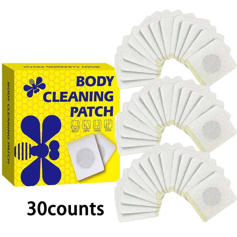 Body Cleansing Patch, 1 Box Waterproof Body Cleaning Sticker for Christmas Gift, Belly Button Sticker, Breathable Sweat-proof Body Care Patches for Women & Men