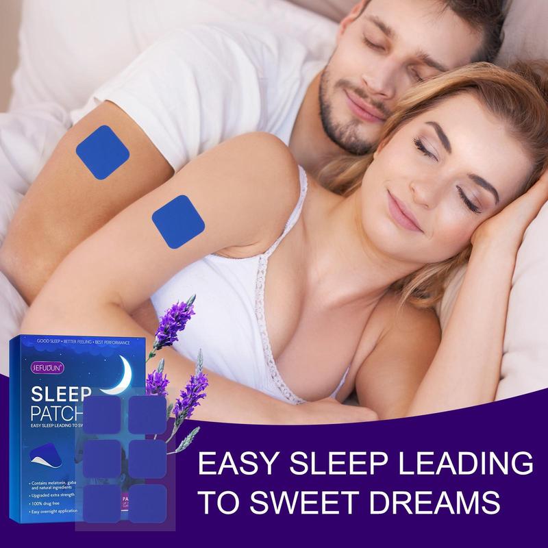 Sleep Patch, 2 Counts box Deep Sleep Patches, Sleep Aid Patches, Stress Relief Patches, Easy To Carry, Suitable for Men and Women