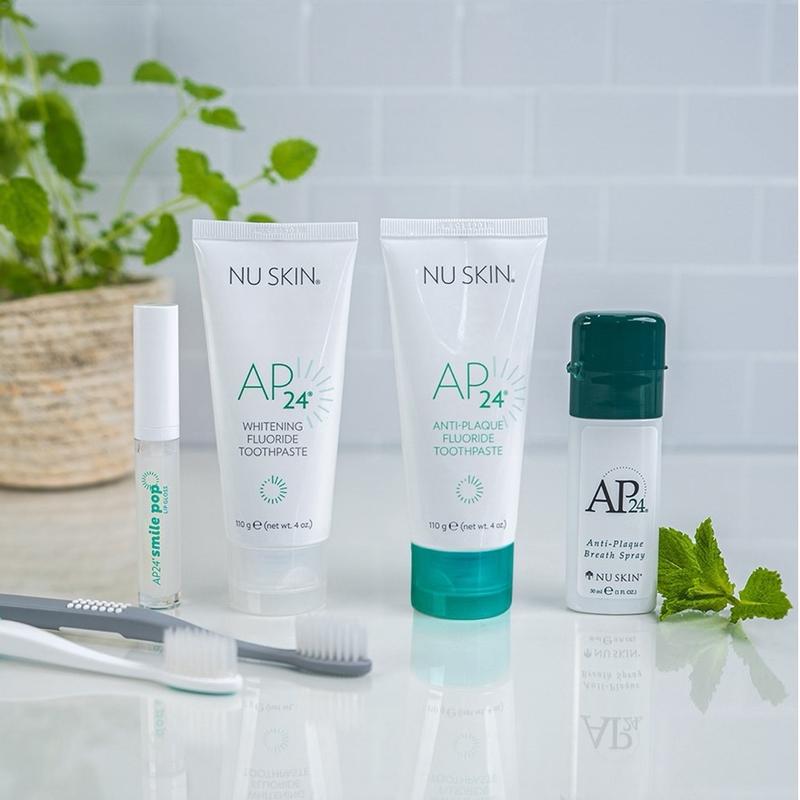 Nuskin AP 24 Whitening Fluoride Toothpaste for Gentle Oral Care - Mint Vanilla, Long-Lasting Clean & Fresh Feel