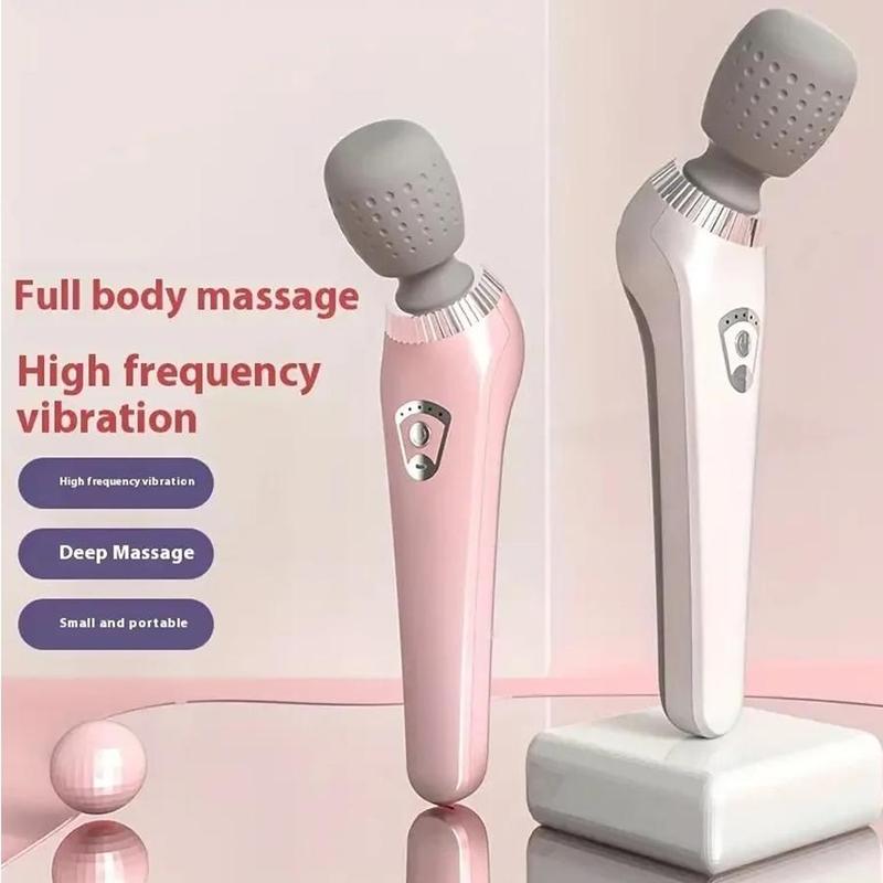 Portable Electric Massage Stick, 1 Count USB Rechargeable Muscle Relaxation Massager, Professional Massage Tool for Back, Neck, Leg, Waist, Christmas Gift