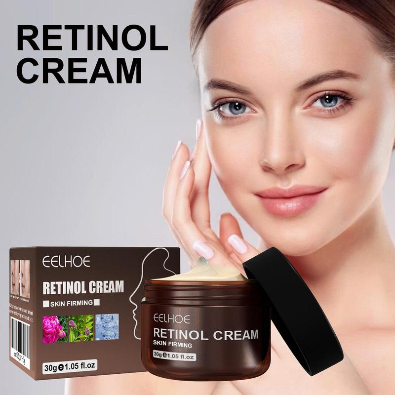 Retinol Facial Cream (1 Box), Natural Skin Firming Lift Massage Cream, Moisturizing Face Cream for Women & Men