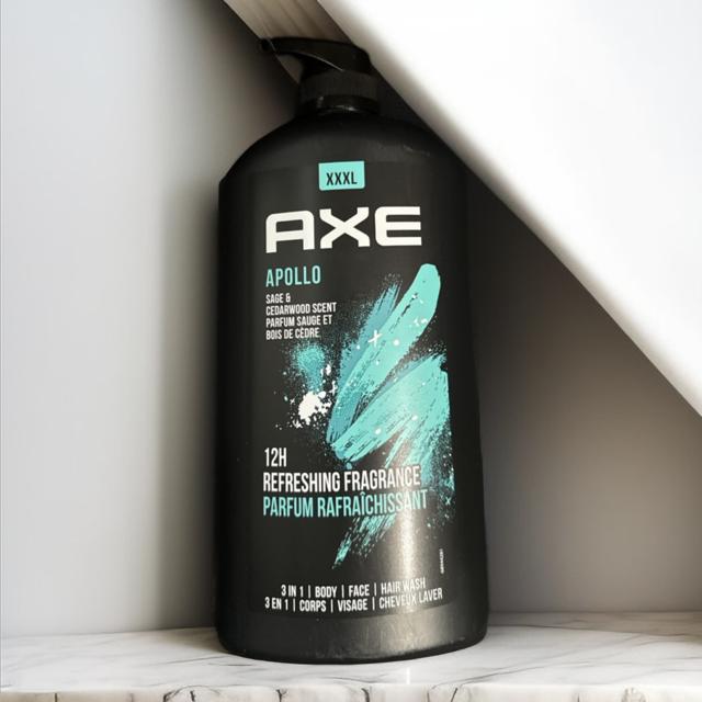 Axe Men's Body Wash Variety Set, Set of 3 Scents, Axe Dark Temptation, Apollo and Excite Body Wash, 3in1 Body and Face Wash in Pump Bottle, 33.8 Ounce Each Body Care Blend