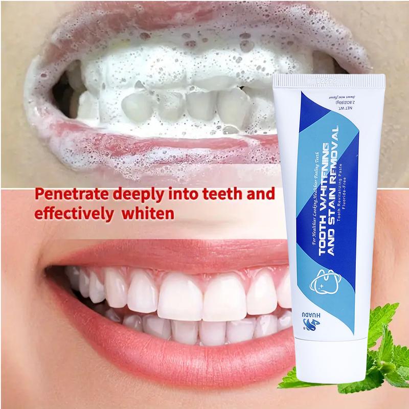 Nano Silver Technology Toothpaste Gel Promotes Fresh Breath and Mouth, Clinically Proven to Whiten Sensitive Teeth Probiotic Deep toothpaste