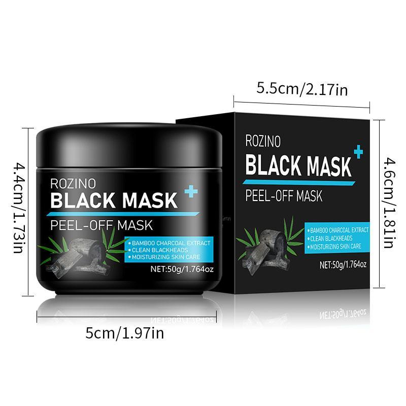 Black Mask, Deep Cleansing Peel Off Mask, Moisturizing Oil Control Mask, Facial Skin Care Product for Women & Men