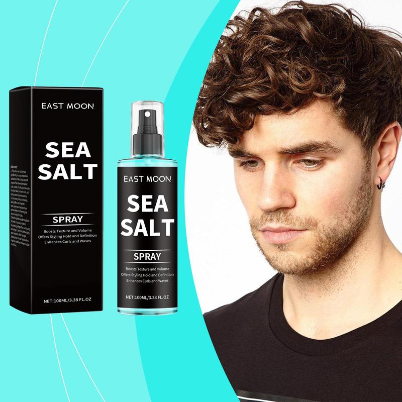 Sea Salt Spray, 2 Counts set Long Lasting Hair Styling Spray, Hair Styling Product for Women & Men, Professional Hair Styling Product for Daily Use, Haircare Kit