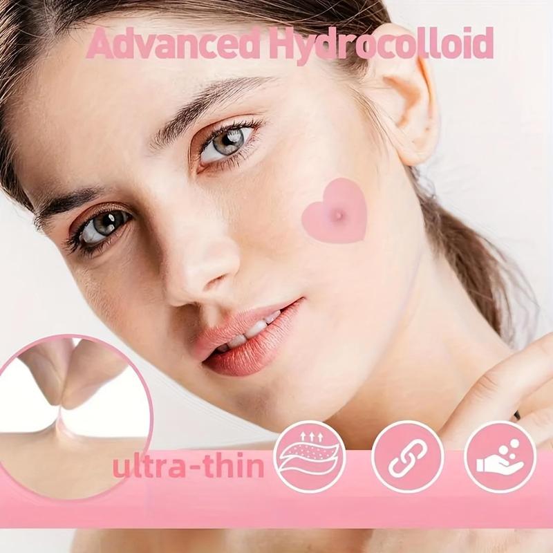 Star & Heart Shaped Acne Patches, 432pcs box Invisible Acne Cover Patches, Facial Skin Care Products for Women & Men, Christmas Gift