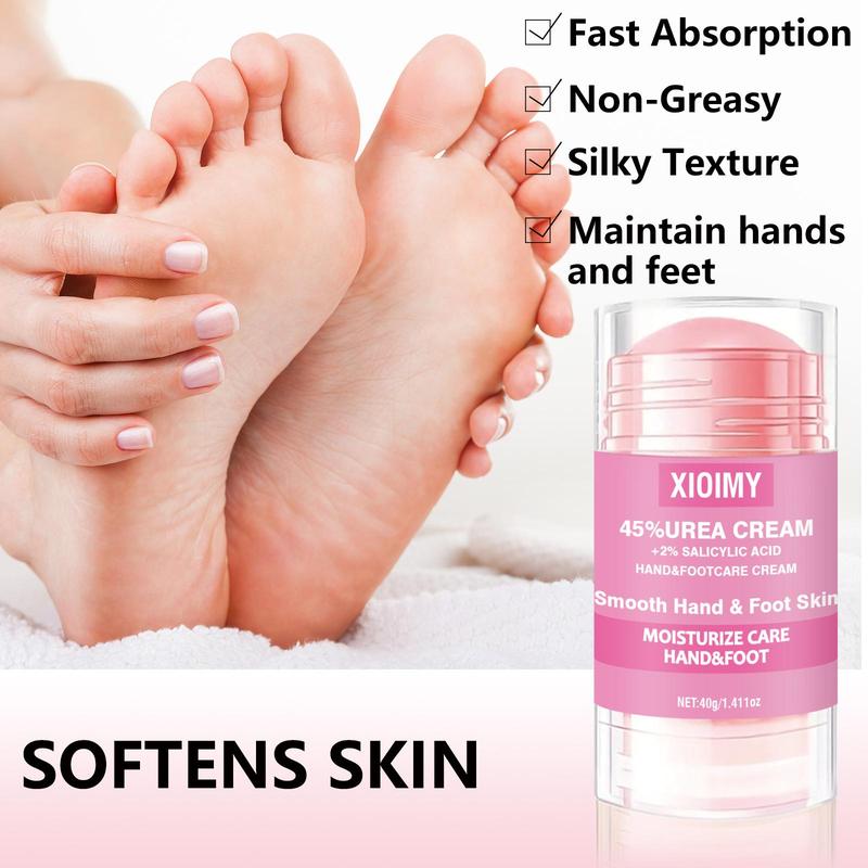 45% Urea + 2% Salicylic Acid Foot Cream, Moisturizing Foot Care Cream for Dry Cracked Skin, Hydrating Hand Care Product for Women & Men