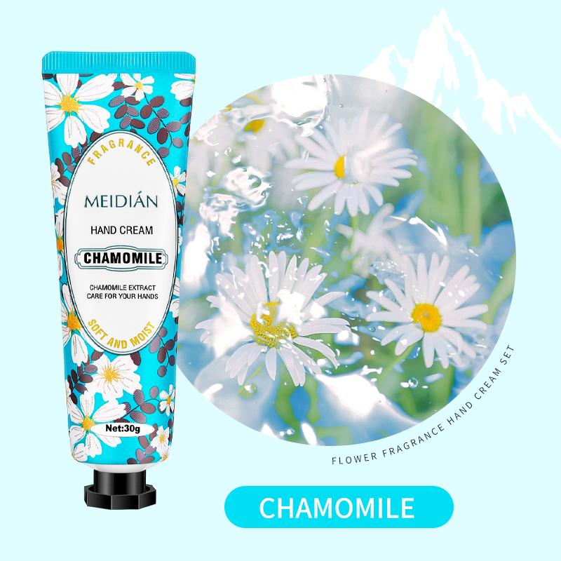 5PCS Pack Hand Cream, Natural Botanical Scented Hand Cream, Moisturizing Hand Cream Gift Set Travel Contains Floral Scented Hand Cream