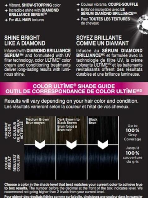 Schwarzkopf Color Ultime Hair Color, 1.1 Raven Black, 1 Application - Permanent Black Hair Dye for Vivid Color Intensity and Fade-Resistant Shine up to 10 Weeks