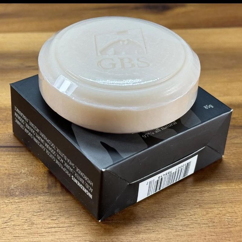 Men's Sandalwood Shaving Soap Puck Enriched With Shea Butter Refill Mug Bowl Hydrating All Skin Types