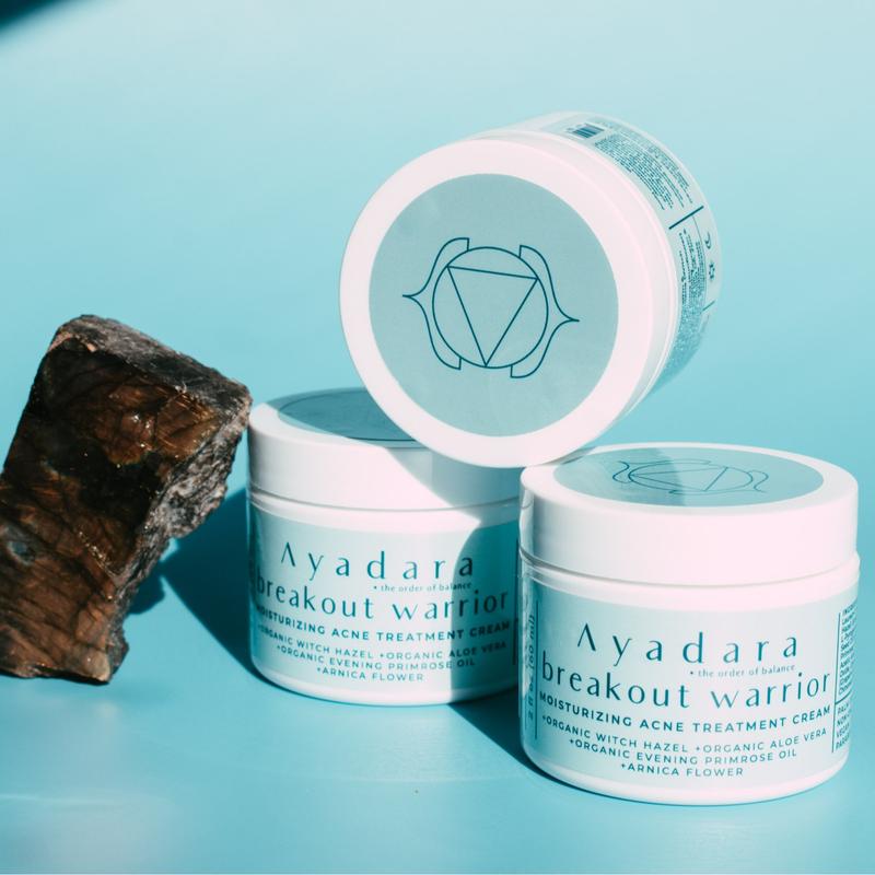 AYADARA Breakout Warrior Acne Cream Facial Flower