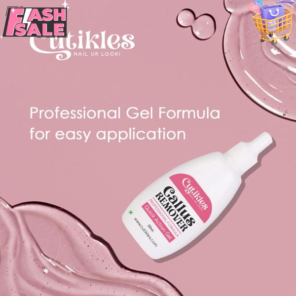 Callus Remover Gel for Feet. Strong Professional Formula Removes Tough Callus Instantly