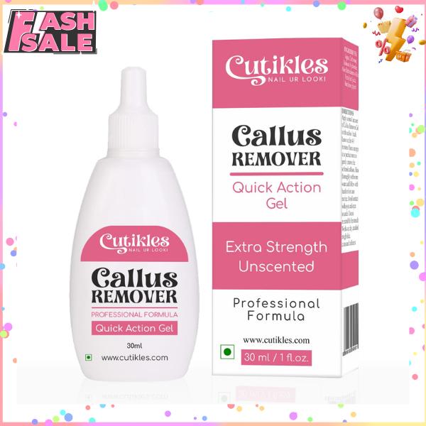 Callus Remover Gel for Feet. Strong Professional Formula Removes Tough Callus Instantly