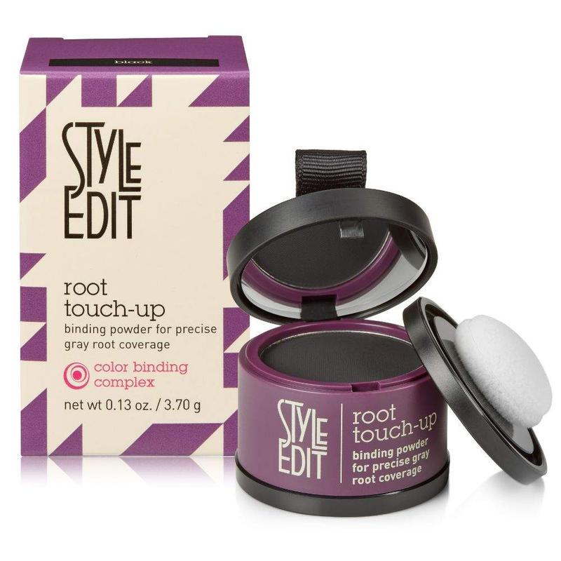 Style Edit Root Cover Up Hair Color Concealer Powder - Brown Hair - Salon Worthy Results made in the USA Hair Dye Haircare Silicone