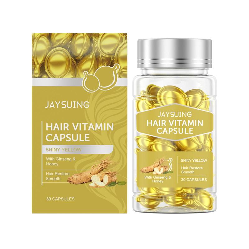 Hair Vitamin Capsule, Nourishing & Smoothing Hair Care Oil, Hair Care & Styling Product for Dry & Damaged Hair, Moisturizing Hair Care Product for Women & Men