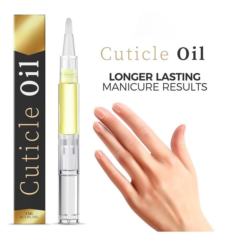 Cuticle Oil Pen - Professional Manicure & Pedicure Accessory - Cuticle Softener & Nail Strengthener With Vitamin E