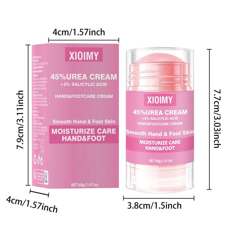 45% Urea + 2% Salicylic Acid Foot Cream, Moisturizing Foot Care Cream for Dry Cracked Skin, Hydrating Hand Care Product for Women & Men