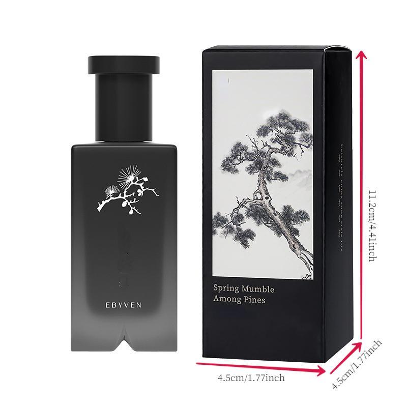 50ml Woody Floral Perfume, Long Lasting Light Fragrance Perfume, Niche High-end Gift for Women & Men, Elegant Perfume Mist