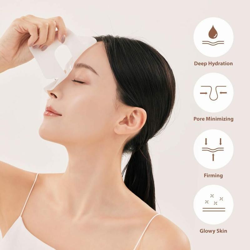 GGV Deep Collagen Face Mask,The Original Overnight Collagen Mask,Skin Firming, Daily Moisturizing & Nourishing, Skincare Delicate,Soothing and Smooth Skin Repair,Increase Skin Moisture,Comfort Facial Skin,5PCS Moisturize Radiant