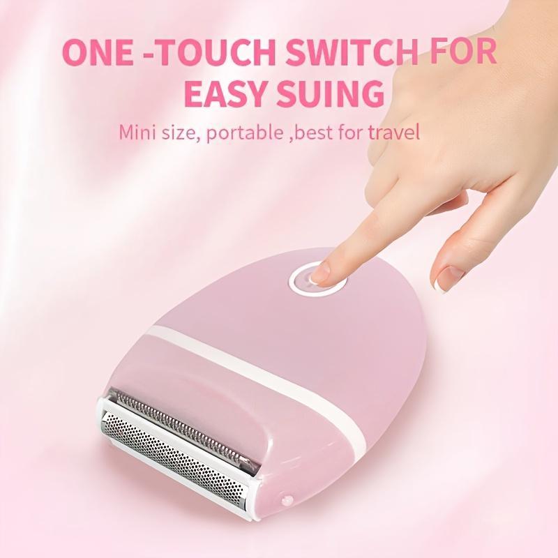 Electric Shaver for Women, Portable Hair Removal Tool for Bikini Area, Legs, Underarms and Private Parts, Wet and Dry Use Hair Removal Machine, Christmas Gift