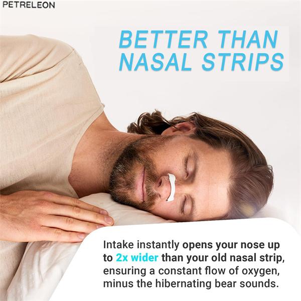 SZ-Hot Selling-Intake Breathing Nasal Strip Starter Kit,Boost Oxygen Intake, Reduce Snoring, Improve Sleep Quality,safe and effective - Intake Nasal Dilators can be combined with other sleeping aids like nasal sprays