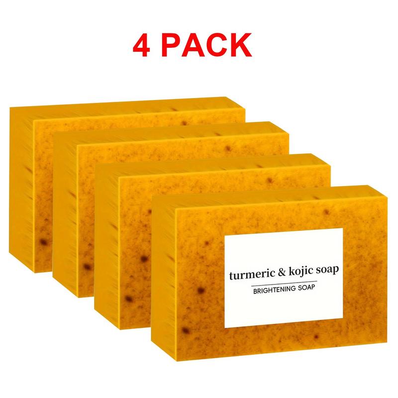 Refreshing Hydrating Soap for for Soothing Skin, 4pcs set Handmade Ginger Skin Care Cleansing Soap, Moisturizing Soap for Body Wash & Face Wash, Body Care Product for Women & Men