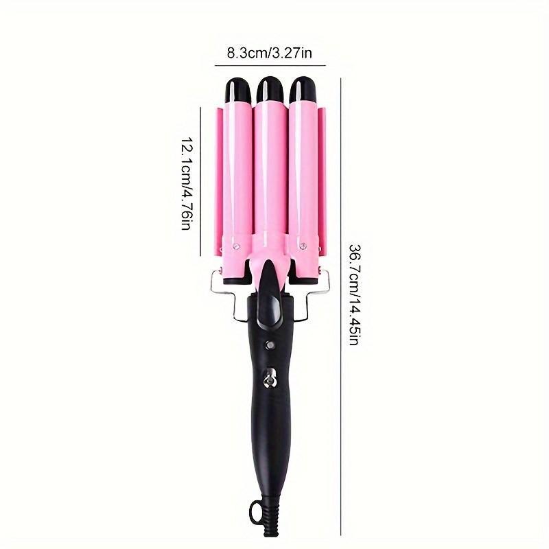 3-barrel Hair Curler, Electric Heated Hair Curler, Hair Styling Tool for Women, Efficient Hair Styling Tools, Christmas Gift