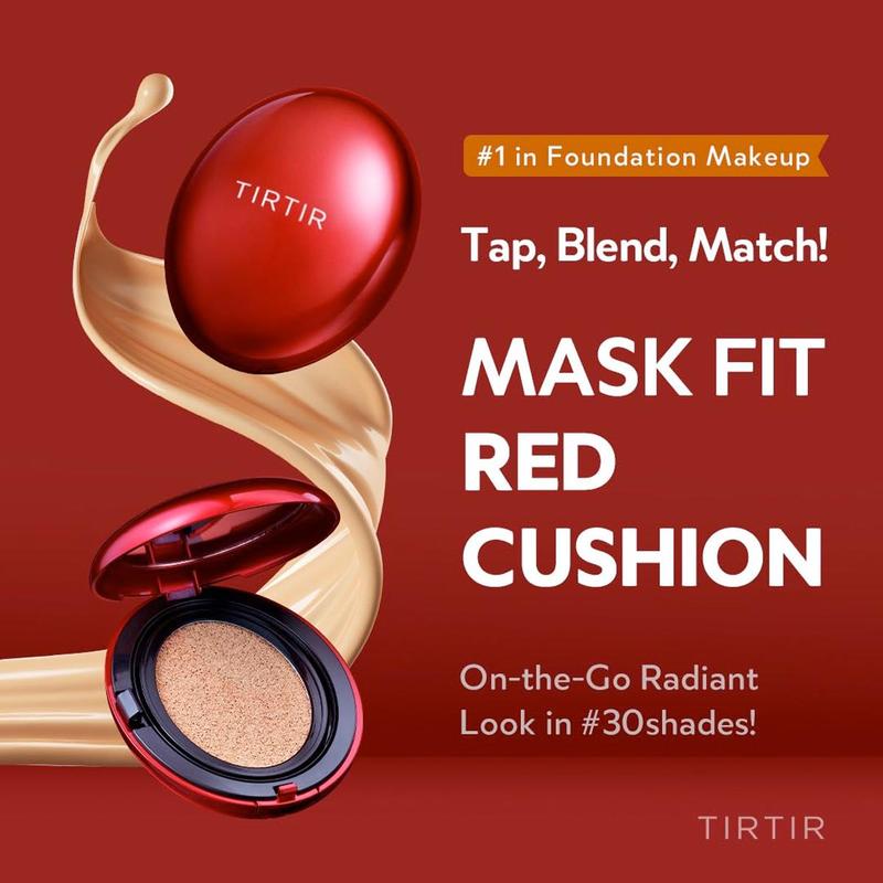 TIRTIR - Mask Fit Red Cushion (Regular Size) 18g | World's No. 1 Cushion Foundation