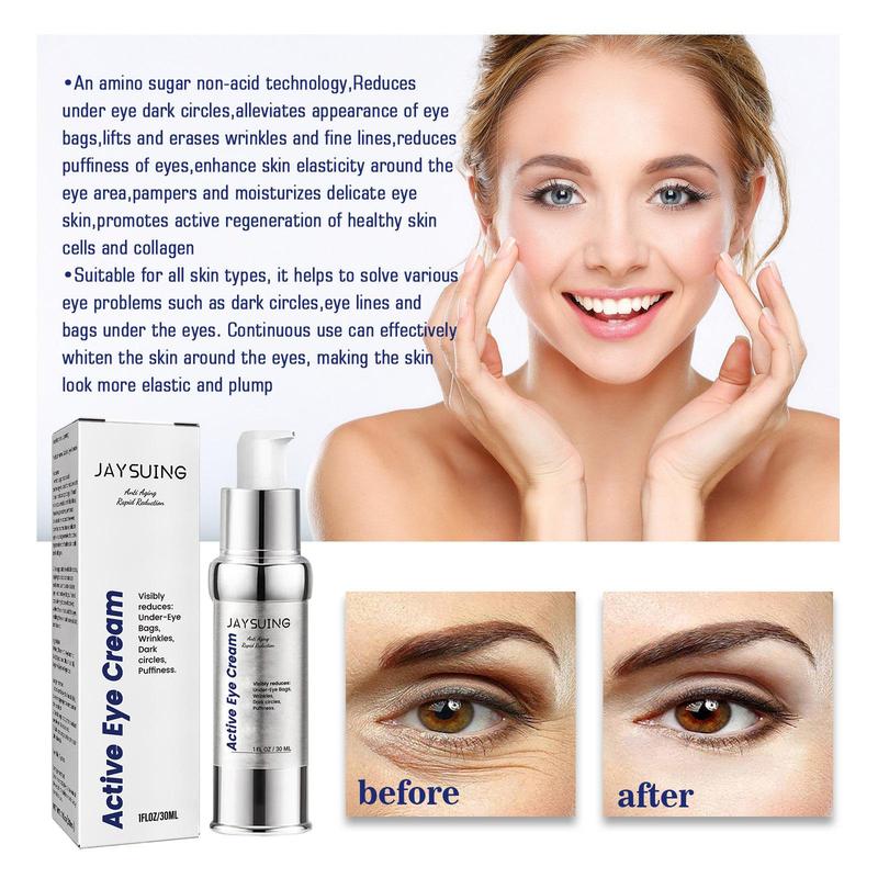 [Free shipping]Active Anti-Wrinkle Eye Cream, Emulsion, Fine Lines, Moisturizing, Anti-Aging, Skin Repair - Moisturizer