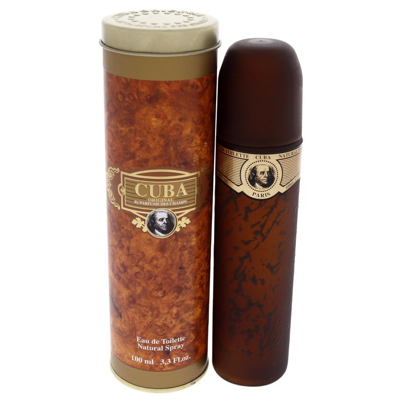 Cuba Gold by Cuba for Men - 3.3 oz EDT Spray