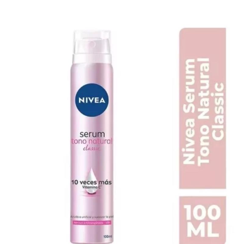 NIVEA Vitamin C Deodorant Serum with Avocado Oil Varieties or Pearl for Long-Lasting Protection Against Sweat and Odor Brightening Body Care