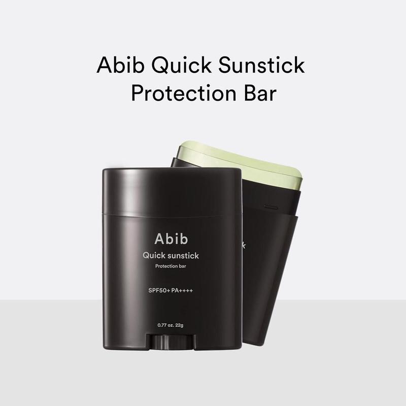 [Abib] Quick Sunstick Protection Bar SPF50+ PA++++, Sun Care, No Whitecast Sunscreen, No Sticky for All Type Skin, Face and Body, Less Stress, Sun Care