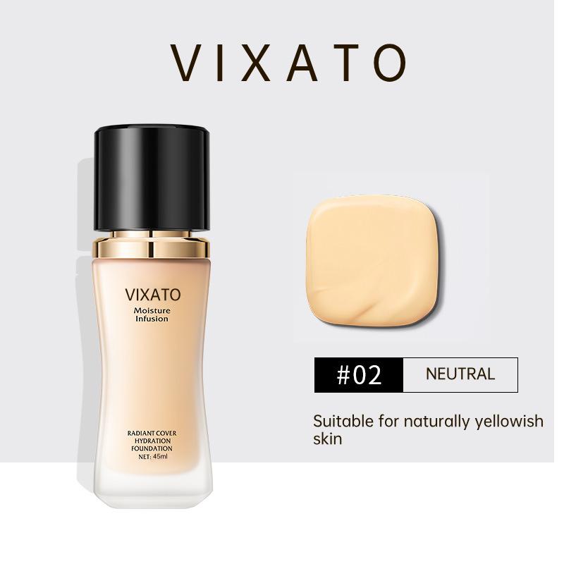 Vixato Flawless – Medium  & Oil Control for All Skin Types Coverage Moisture Moisturize Moisturizer Concealer Foundation