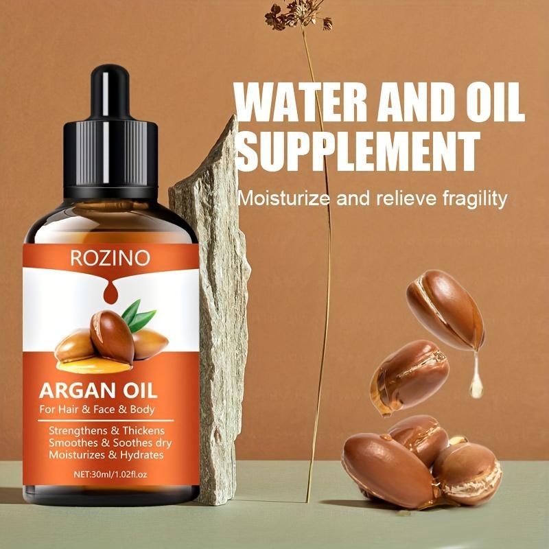 Organic Moroccan Argan Essential Oil, Body Skin Massage Essential Oil, Moisturizing & Nourishing Skin Essential Oil, Skin Care Product for Women