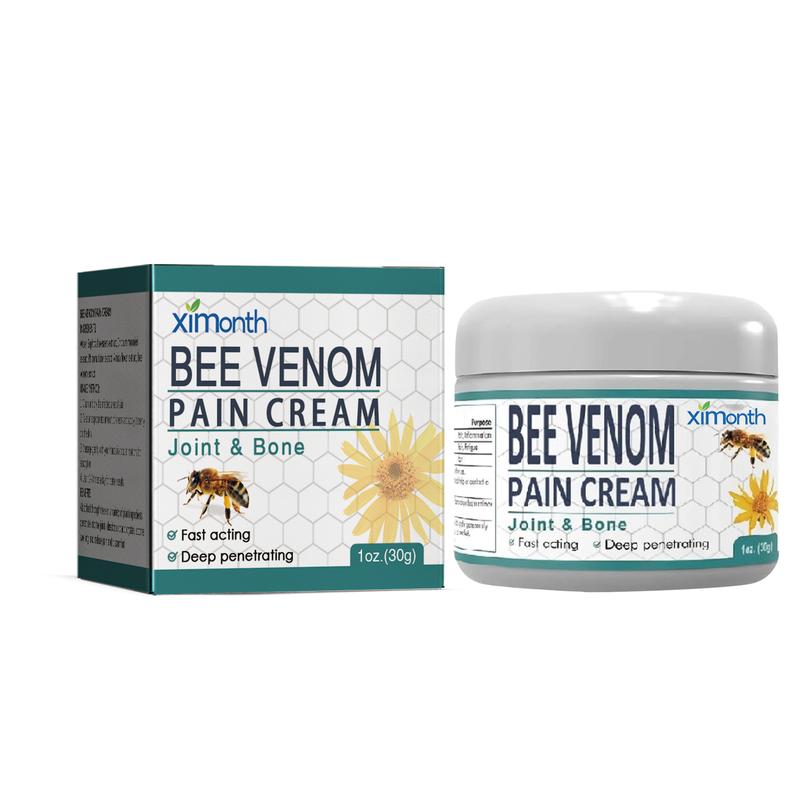 Bee Venom Joint Cream for Hand, Bone, Knee, Lumbar Spine Pain Relief - Body Care Cream - Comfort, Cosmetic Daily Moisturizers Repair Soothing