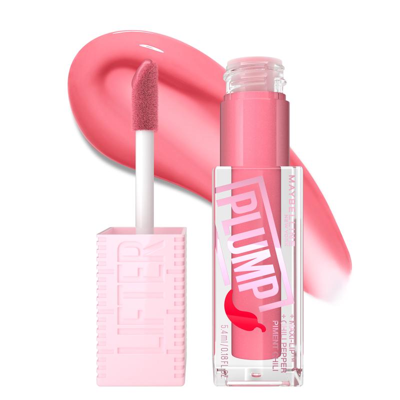 Maybelline Lifter Gloss Lifter Plump, Plumping Lip Gloss with Chili Pepper and 5% Maxi-Li