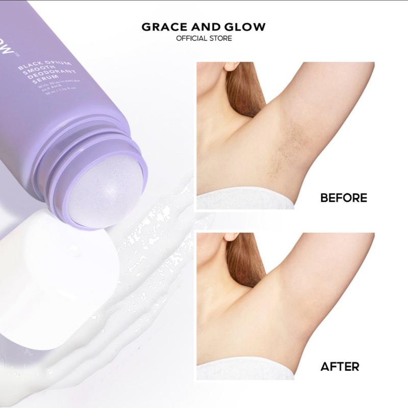 Grace and Glow : Black Opium Smooth Deodorant Serum with Niacinamide and AHA -50ml