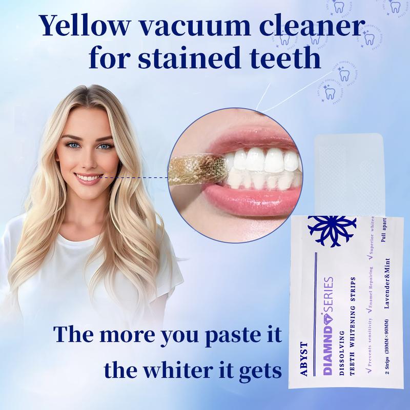 Dissolving Stain Teeth Whitening Strips For Oral Repair 16 treatment Oral Teeth Brightening Strips The original whitening strips,effectively zero sensitivity