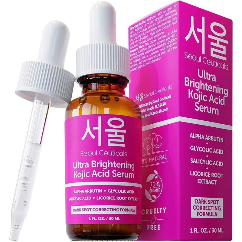 Ultra Brightening Kojic Acid Serum Skincare Arbutin Korean Salicylic Salicylic Acid Skin Repair Comfort