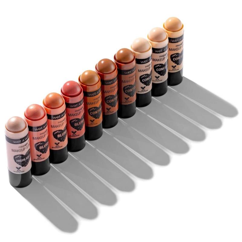 MegaGlo Makeup Stick, Buildable Color, Versatle Use, Cruelty-Free & Vegan - Where's Walnut?