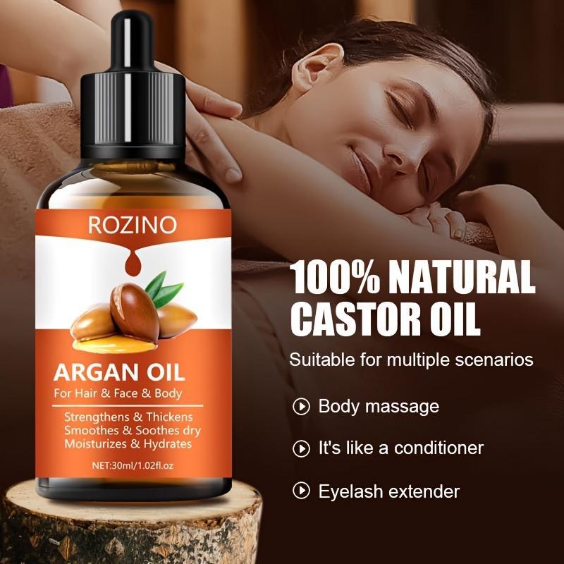 Organic Moroccan Argan Essential Oil, Body Skin Massage Essential Oil, Moisturizing & Nourishing Skin Essential Oil, Skin Care Product for Women