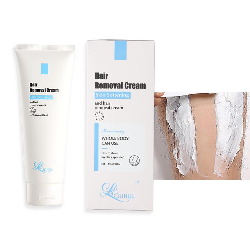 Gentle Soft Hair Removal Cream for Woman and Man,NON-Irritating Painless hair removing Wax Cream for Arms Chest Lip Leg Underarm