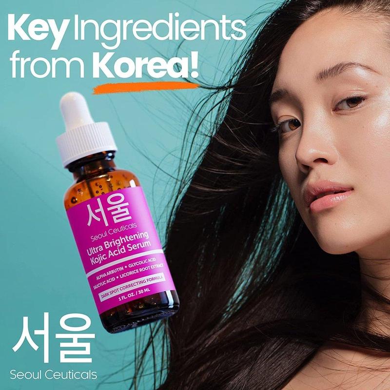 Ultra Brightening Kojic Acid Serum Skincare Arbutin Korean Salicylic Salicylic Acid Skin Repair Comfort