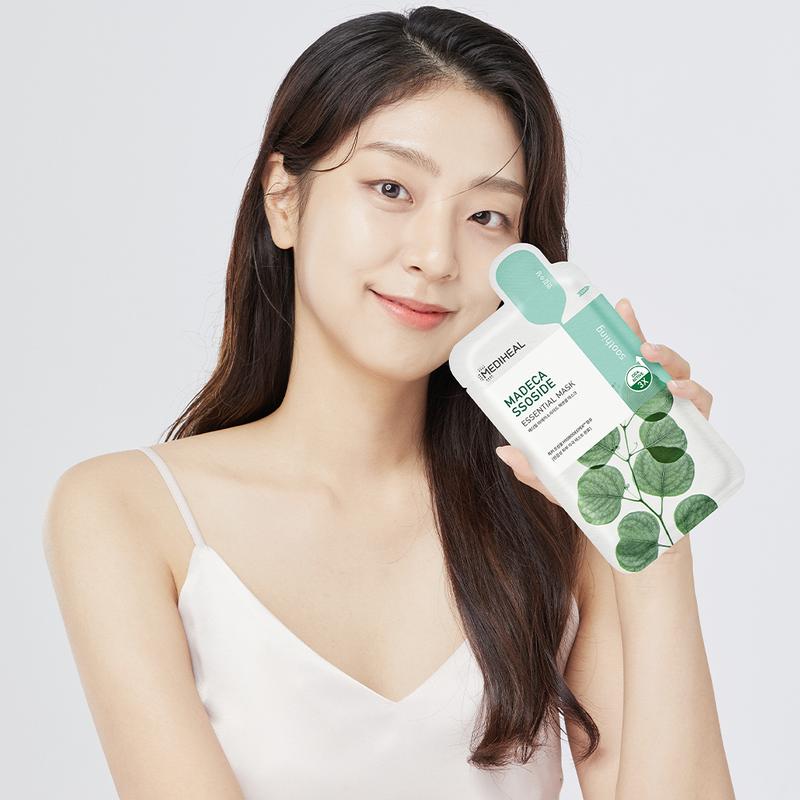 MEDIHEAL OFFICIAL Madecassoside Nourishing Essential Mask Flower Silky