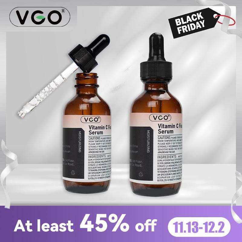 VGO Vitamin C Facial Serum Essence,  Cleanser  Skincare Daily Delicate   30ml   60ml-B Moisturize Gentle Acne Cream