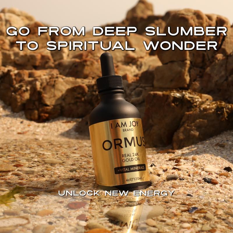 I Am Joy: Ormus Gold Oil Monoatomic Helps to Decalcify Pineal Gland, Repair DNA, Increase Manifestation Speed - Rich with Minerals Platinum, Iridium Using Non Chemical Solvent Extraction 4oz