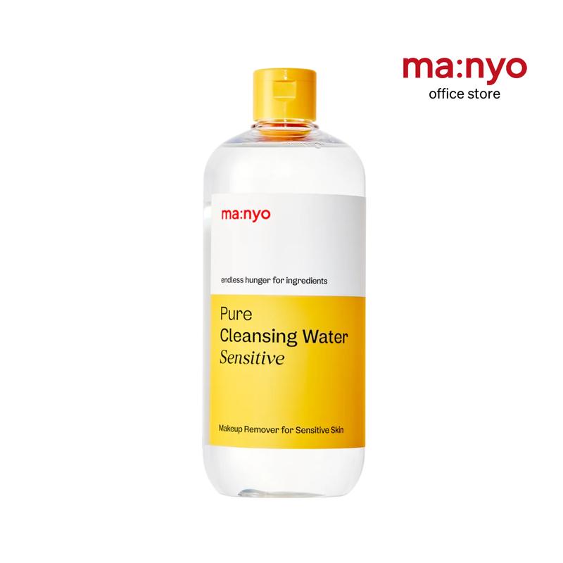 [ma:nyo Official Shop] Pure Cleansing Water Sensitive | Micellar Technology Makeup Remover Smooth Exfoliates